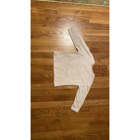 Zara Oatmeal Long Sleeve Tee (2-3 Years) - Picture 3 of 3